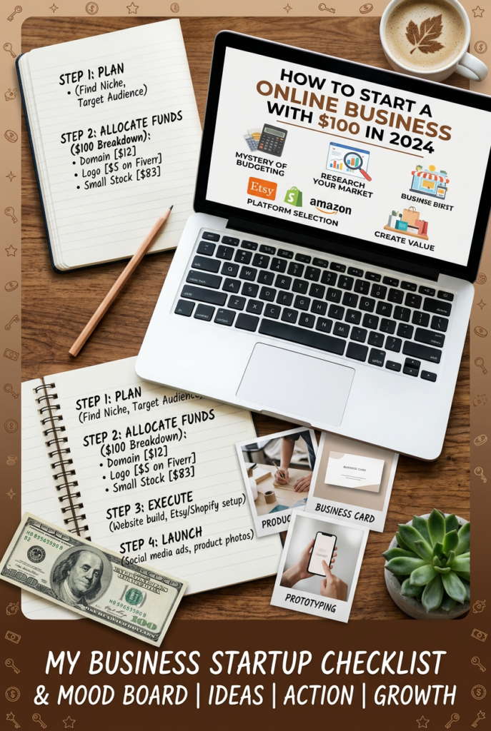 How to Start a Business With $100 in 2026 — Step-by-Step Guide

